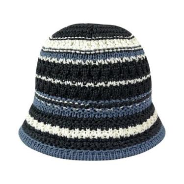 Imagem de Chapéu De Malha Colorido E Dobrável Para Mulheres, Ideal Para Viagens 