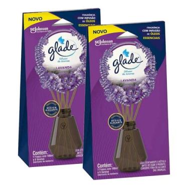 Imagem de Kit 2 Glade Difusor Aroma Aromatizador Ambiente Lavanda