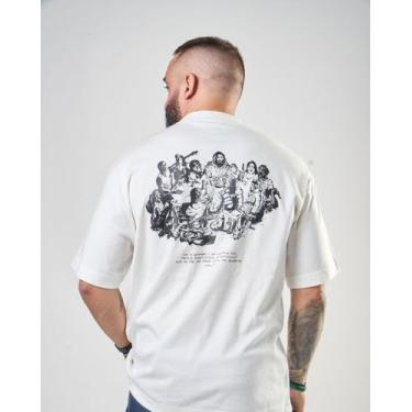 Imagem de Camisa Infantil - Banquete - Revest Clothing, Off White, 6 anos