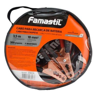 Imagem de Cabo Chupeta Famastil/Foxlux P/Recarga De Bateria 10mm² 3,5m