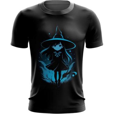 Imagem de Camiseta Dryfit Bruxa Halloween Azul Festa 8 - Kasubeck Store®, INF 10