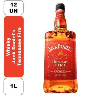 Imagem de Whisky Tennessee Fire 1L 12 Unidades Jack Daniels