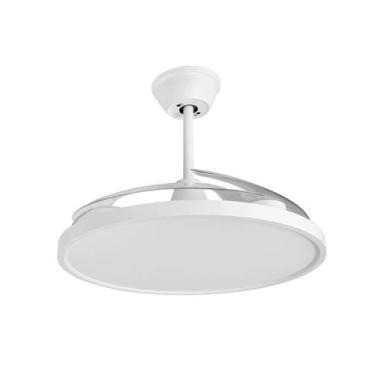 Imagem de Ventilador de teto aliseu lótus branco bivolt com controle remoto, Biv