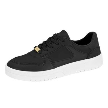 Imagem de Tenis Moleca Casual Flatform, 34, Preto