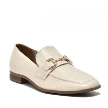 Imagem de Sapato Mocassim Via Marte 075-004 Feminino, Bege, 38