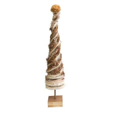 Imagem de Arvore Natalina Decor Dolly em Madeira - Tok da Casa