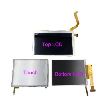 Imagem de Novo Display LCD 3DS 3DS XL LL Com Tela Sensível Ao Toque Superior E I