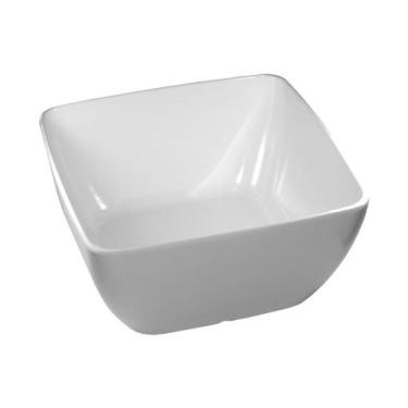 Imagem de Saladeira Funda Quadrada 8,5 L Melamina - Lume Inox