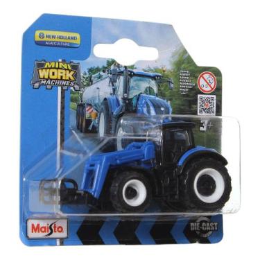 Imagem de Trator New Holland Azul Maisto 39389