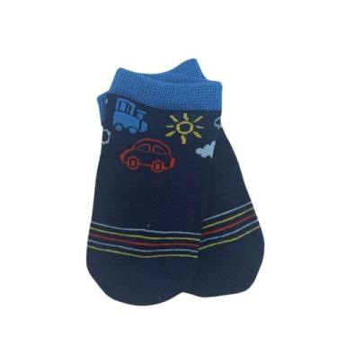 Imagem de Meia Lupo Baby Menino 02000-399, Marinho, Azul, 16/23