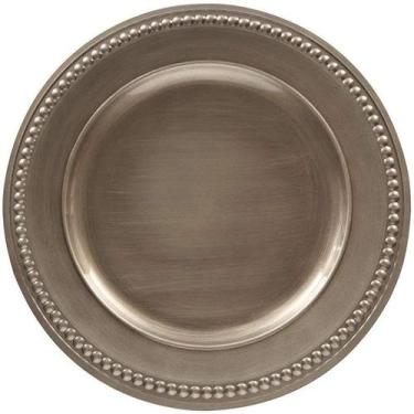 Imagem de Sousplat Galles Dots Champagne Antique Copa&Cia 945814U - Copa e Cia