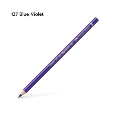 Imagem de Lápis de Cor Faber Castell Polychromos Avulso, 137 Blue Violet