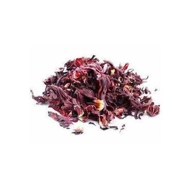 Imagem de Chá de Hibisco (Hibiscus sabdariffa) 100g - Natural e Sem Conservantes