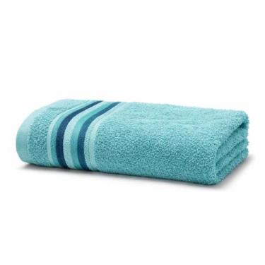 Imagem de Toalha de Banho Spin Nanosoft Camesa Alta Absorção 70x140cm, TURQUESA 