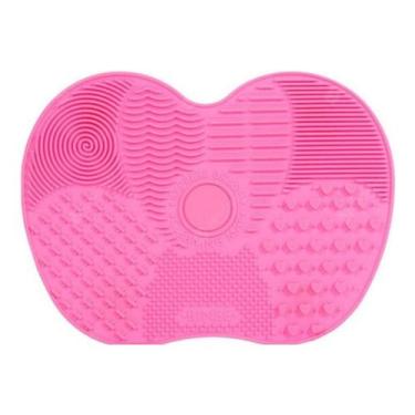 Imagem de Tapete De Silicone Para Limpar Pincéis Maquiagem Ventosa - GENÉRICO