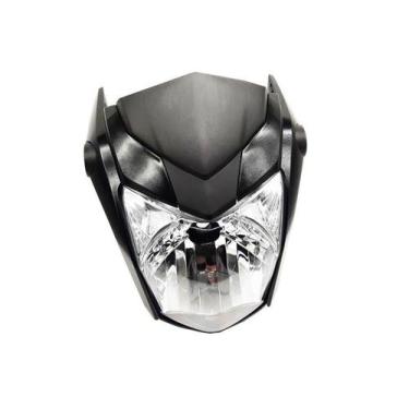 Imagem de Farol Completo Com Carenagem Titan 160 2016 Preto - Plasmoto