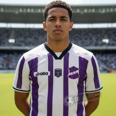 Imagem de Camisa Campos Atlético - Modelo II Branca e Violeta 3G (XXL) - Dalla, 