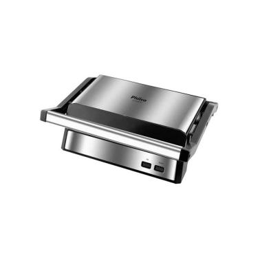 Imagem de Grill e Sanduicheira Philco PGR21PI Maxx Clean 1000W Inox 220V