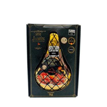 Imagem de Kit Presunto Serrano Mini Jamón Haciendas Reserva  1kg