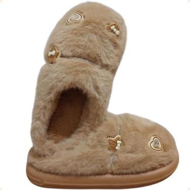 Imagem de Pantufa Feminina Pelúciada Com Detalhes Decorativos REF. PTF06151 - NO