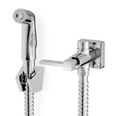 Imagem de Kit com 3 Ducha Higiênica com Derivação Elite Celite Cinza/Cromado