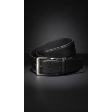 Imagem de Cinto Social Masculino Couro Legítimo 40mm Preto - Congratulations Sto
