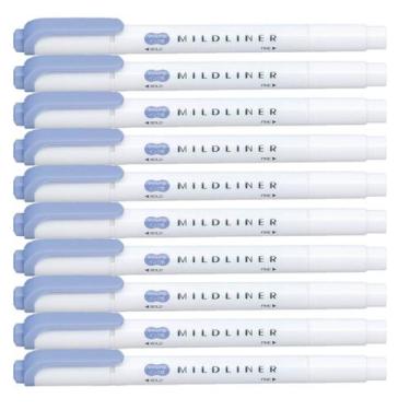 Imagem de Marca-texto Mildliner WKT7-MDB Azul Escuro Suave x10