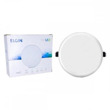 Imagem de Plafon Led Embutir Elgin Infinity Redondo 10W. 1000Lm. 6500K. Bivolt B