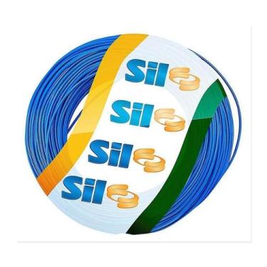 Imagem de Cabo Flexível 4mm Azul - 100 Metros - Sil
