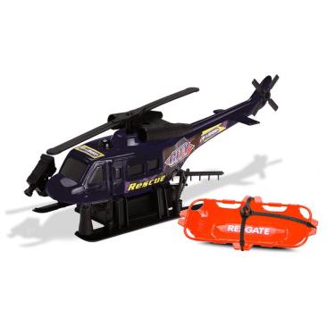 Imagem de Helicóptero de Fricção - City Force - Preto - Cardoso Toys
