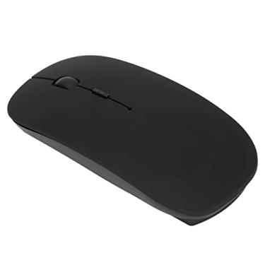 Imagem de Mouse de computador, mouse sem fio de rastreamento óptico para lan house para jovens, para adultos, para escritório(Fosco preto)