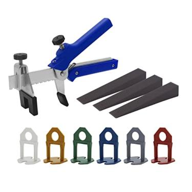 Imagem de Kit Piso Porcelanato 300 Nivelador + 100 Cunha + Alicate (2 mm)