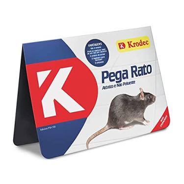 Imagem de 2 Ratoeira Adesiva Cola Pega Rato Insetos grande