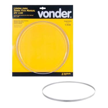 Imagem de Lâmina Para Serra Fita Manual Vonder Sfv1100 Aço Para Corte