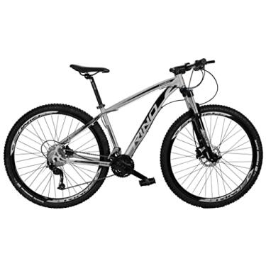 Imagem de BICICLETA ARO 29 RINO EVEREST TRAS. ALIVIO - 27V - 1.0 (PRATA, 17)
