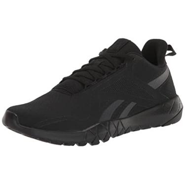 Imagem de Reebok Tênis feminino Flexagon Force 3.0 Cross Trainer, Preto/cinza puro, 6.5 Wide