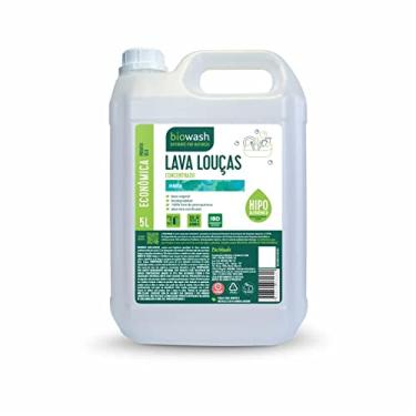 Imagem de Kit 2X: Detergente Lava Louças Menta Biowash 5L