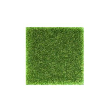 Imagem de 4 grama artificial realista jardim fadas paisagem grama grama grama interior jardim varanda tapete grama sintética para decoração casa boneca pátio jardim