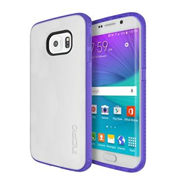 Imagem de Incipio Octane Estojo de transporte para Samsung Galaxy S6 Edge – Embalagem de varejo – Frost/Neon Purple