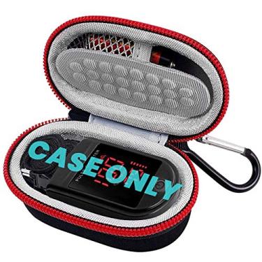 Imagem de A capa oxímetro de pulso com ponta de dedo serve para Zacurate Pro Series 500DL/ Innovo Deluxe/Santamedical/Concord Sapphire monitor de saturação de oxigênio no sangue - apenas caixa organizadora