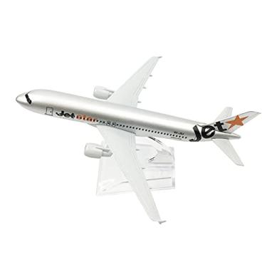 Imagem de TECKEEN 1/400 Scale A320 Jet Star Airlines Metal Airplane Model Alloy Model Diecast Plane Model for Collection