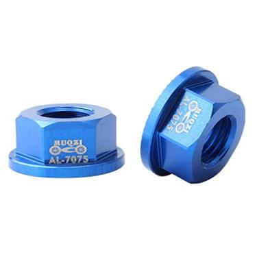 Imagem de Colaxi 2X M8 Kids Eixo do cubo dianteiro/traseiro profissional e durável, azul, 8 mm