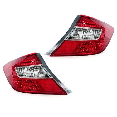 Imagem de JESYMBX Para Honda Civic Sedan 2012 2013 Farol Traseiro Farol de Neblina Traseiro Par Externo