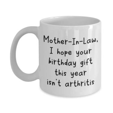 Imagem de SpreadPassion Caneca de café para a sogra, presente para a sogra, presente para a sogra, presentes de aniversário para a sogra, ideia de presente para cesta de Natal de aniversário