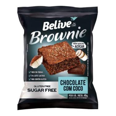 Imagem de Brownie Belive Chocolate Com Coco 40G
