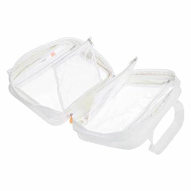 Imagem de Necessaire Família Feminina Masculina Para Familia Com Divisórias cor:branco