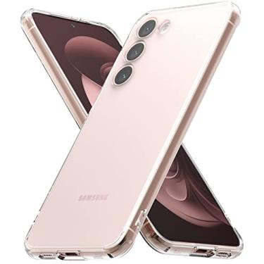 Imagem de Ringke Fusion [evita manchas oleosas] Capa compatível com Samsung Galaxy S23 Plus, tecnologia anti-impressão digital fácil de segurar sensação aveludada macia capa de telefone para mulheres, homens -