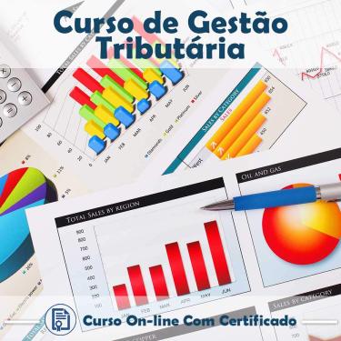 Imagem de Curso online em videoaula de Gestão Tributária com Certificado + 2 brindes