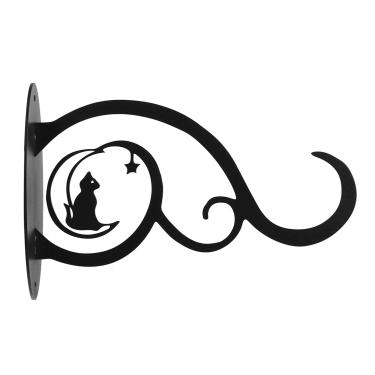 Imagem de Gancho De Suporte De Flor De Ferro Forjado Ganchos De Pastor Ganchos Montados Na Parede Cesta De Alimentadores De Pássaros De Parede Suporte De Suporte Cerca De Metal Muro Pedreiro