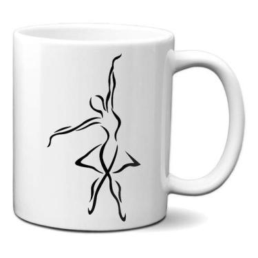 Imagem de Caneca Bailarina Balé Presente Dança Ballet Personalizado